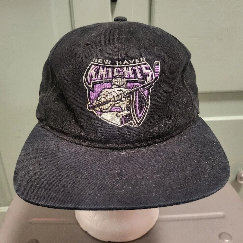 VTG‎ New Haven Knights United Hockey Minor League Strapback Hat Cap
